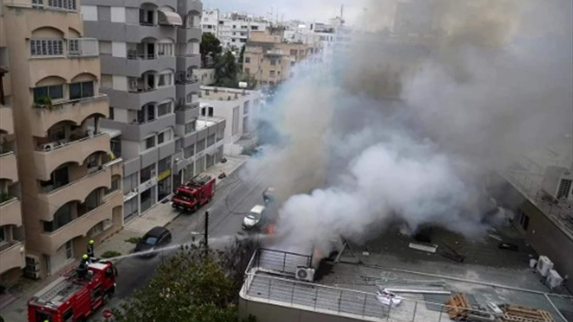 المركز الثقافي الروسي في قبرص تضرر بشدة جراء حريق
