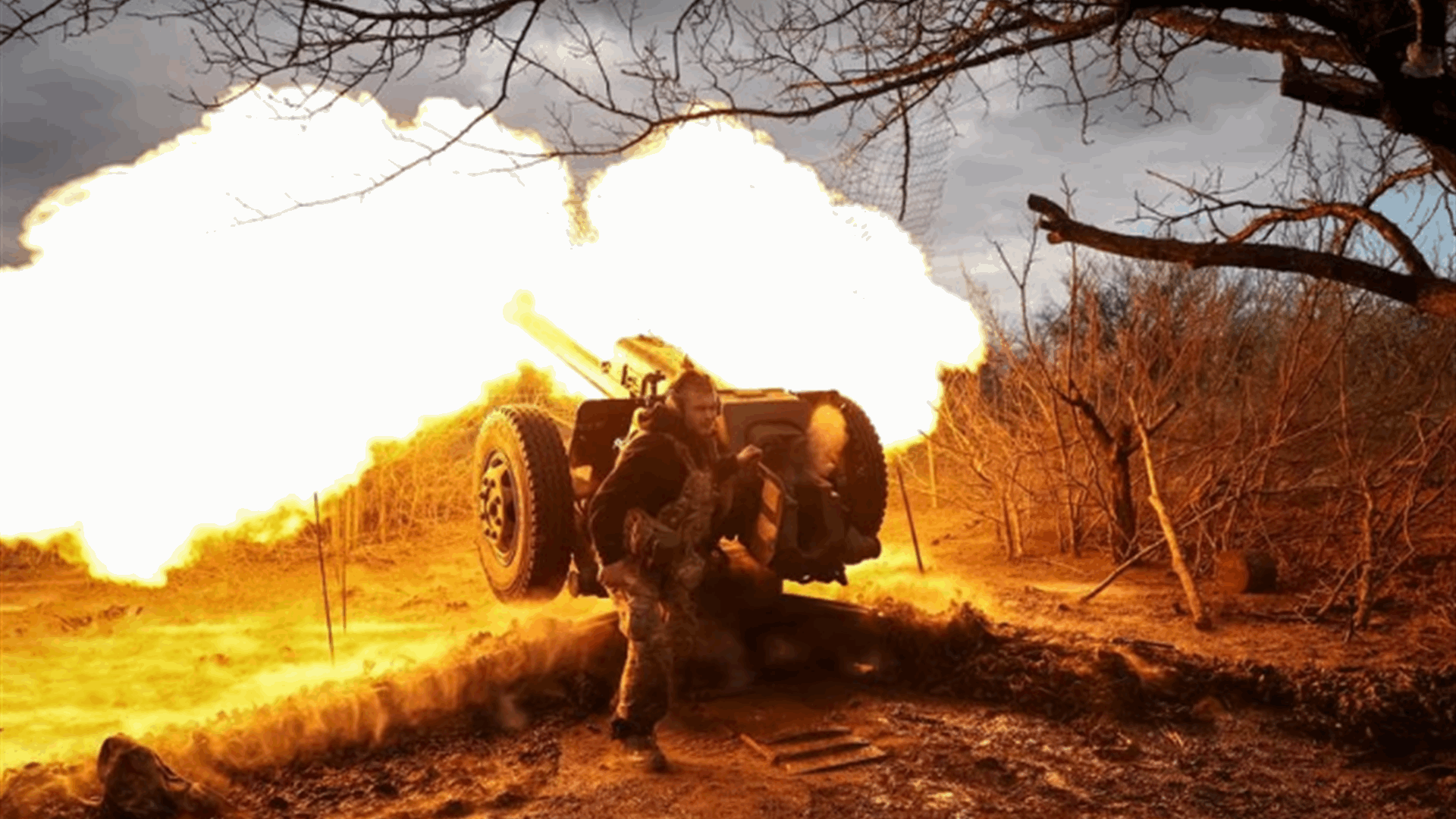 Russians pound frontline positions in Bakhmut, Ukraine military says