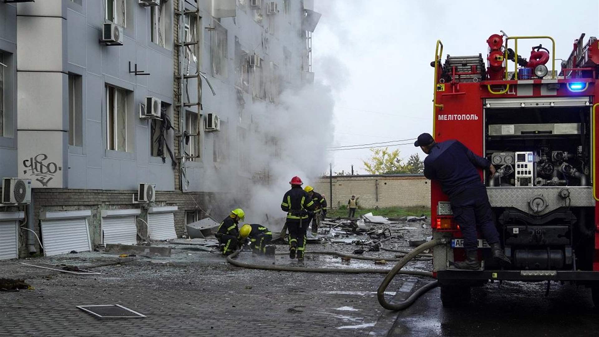 Blast kills police officer in Russia-controlled Melitopol