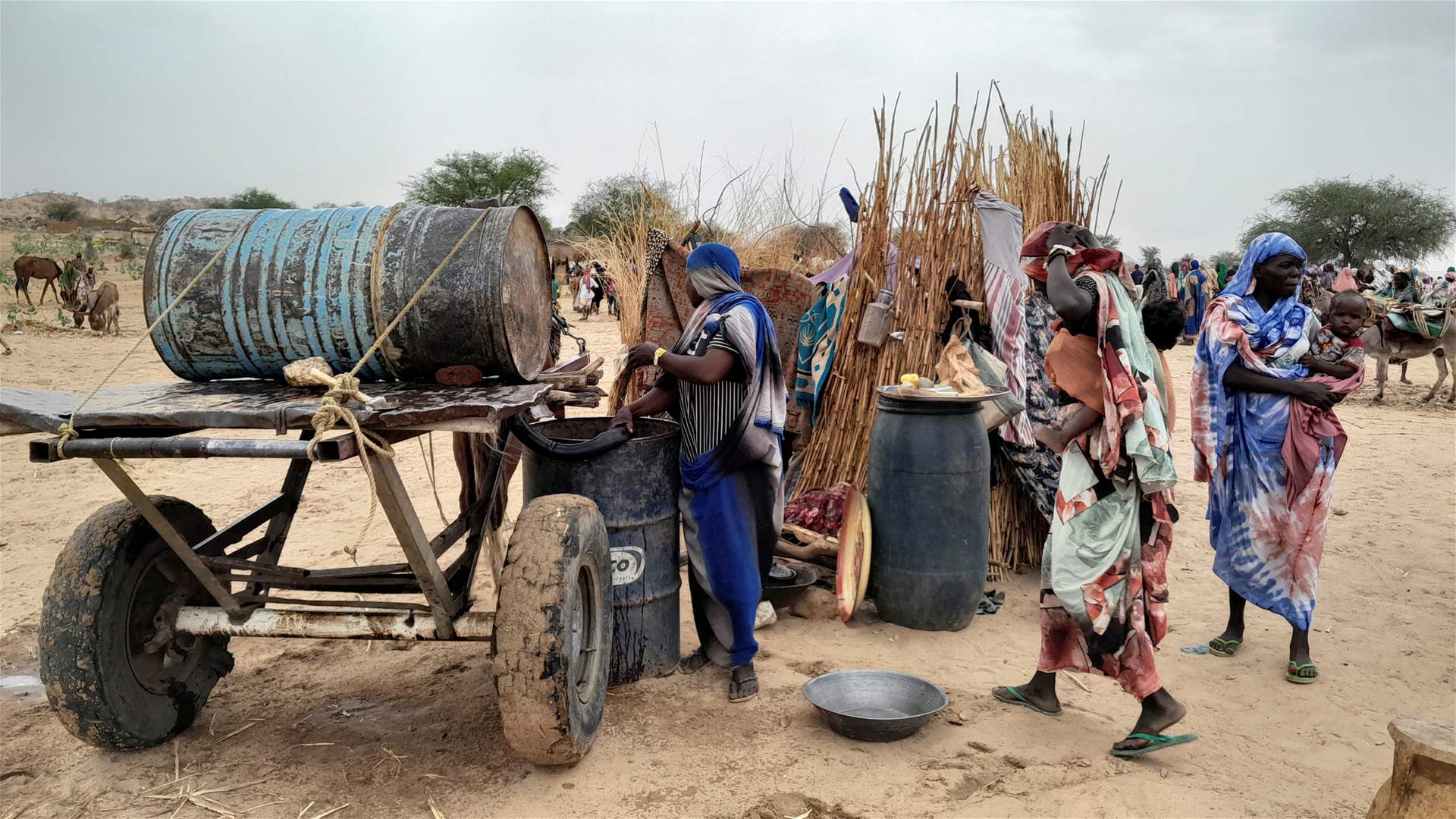 Sudan's capital resounds with gunfire as US pushes to extend truce