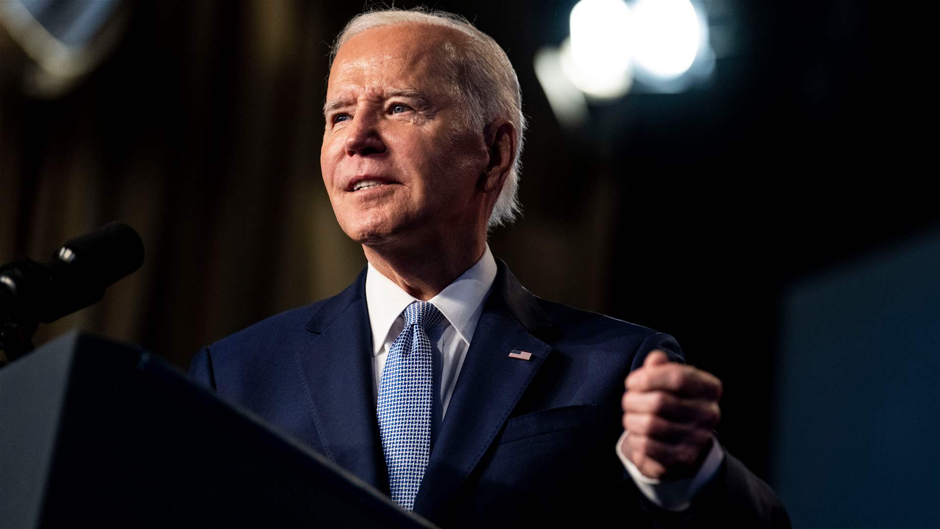 Biden attacks news outlets for 'lies of conspiracy and malice'