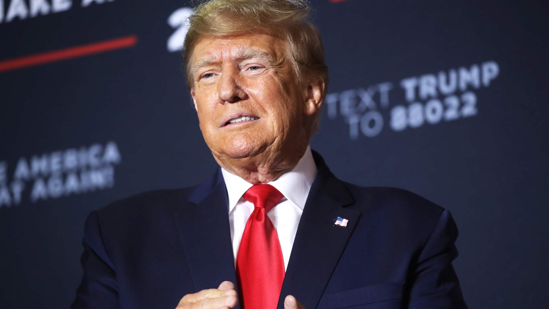 Donald Trump arrives in Scotland for short golfing trip
