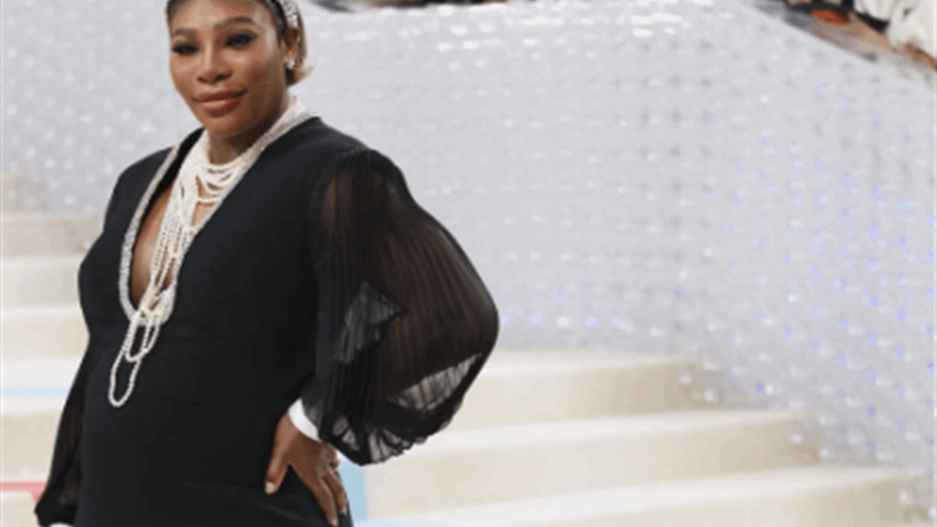 Serena Williams announces pregnancy on Met Gala red carpet