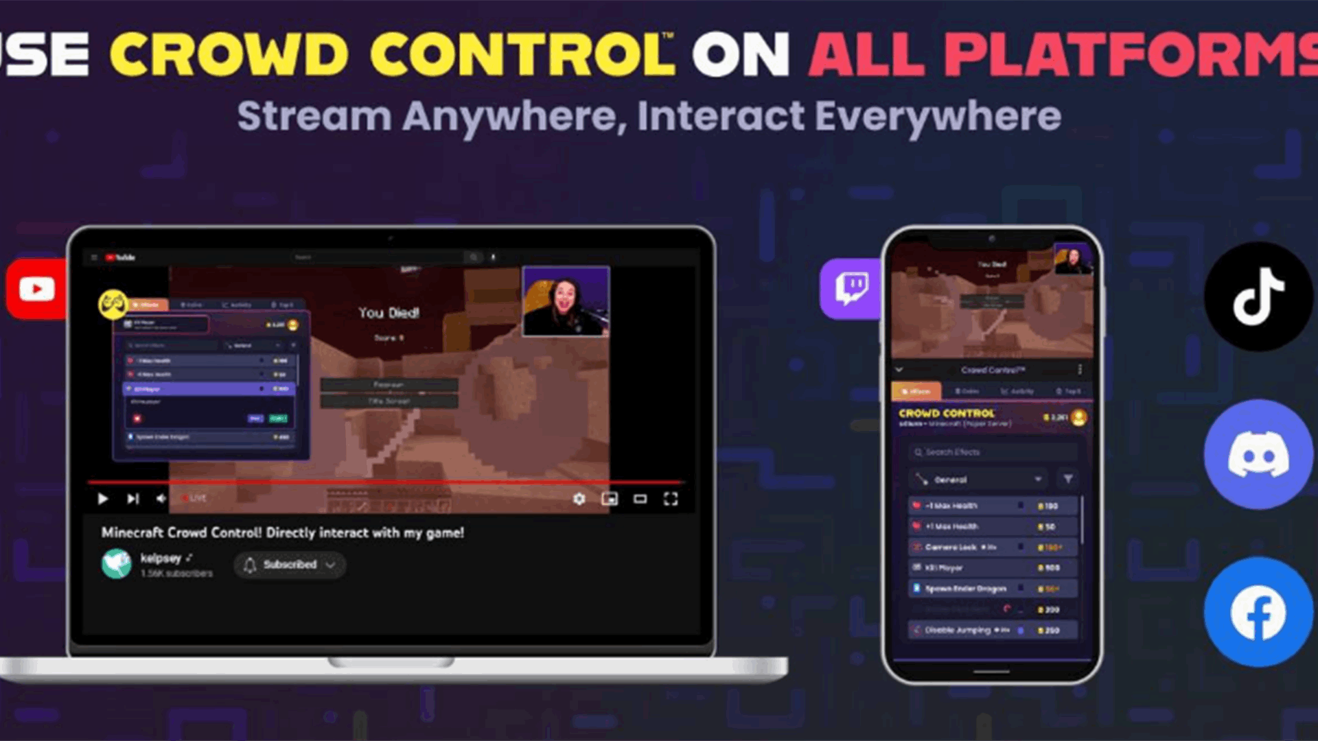 Wreak havoc on your favorite streamer’s game with Crowd Control