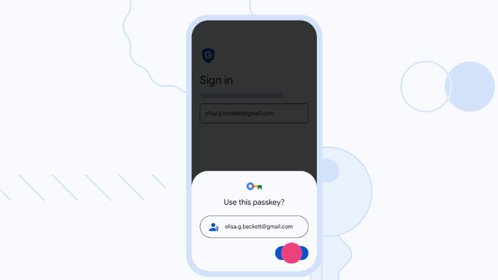 Google now lets you access your account with passkeys rather than passwords