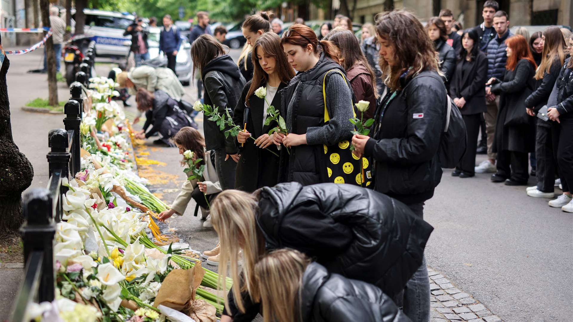 Girl wounded in Serbia school shooting is critical, doctor says