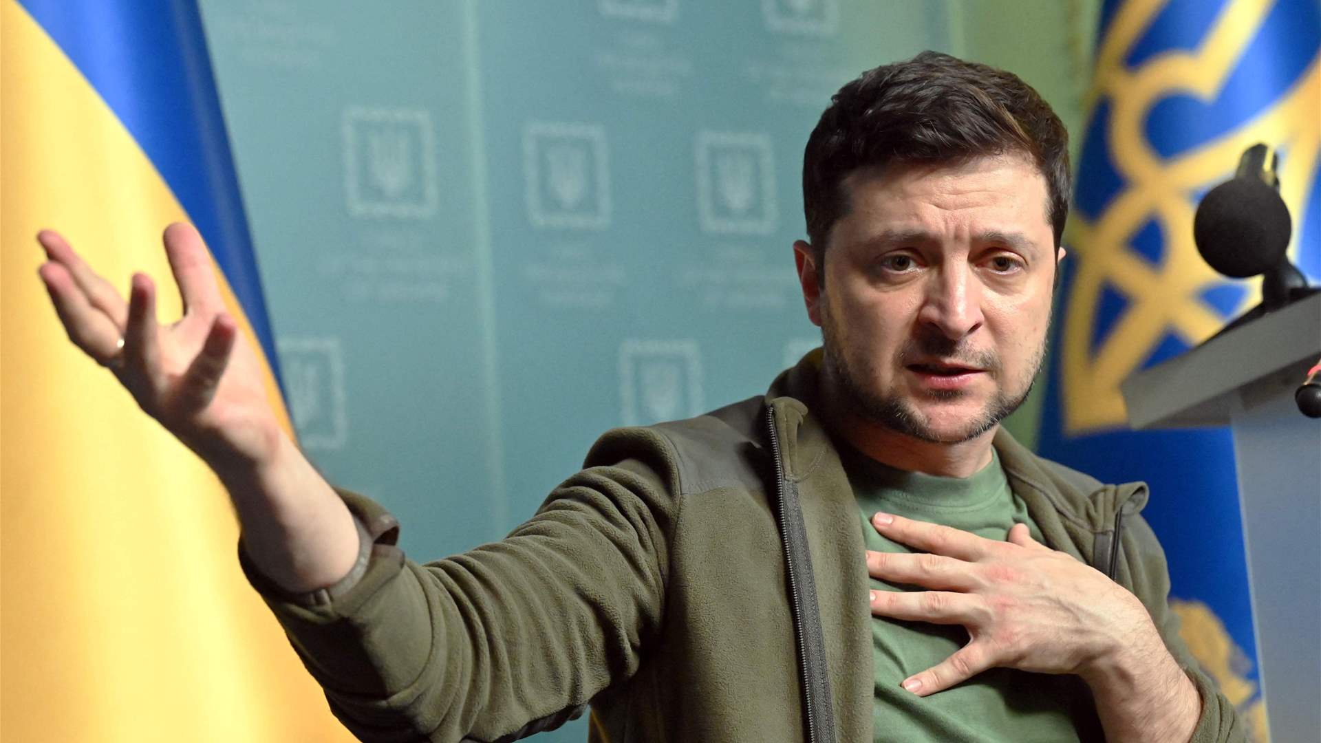 Ukraine's Zelenskiy, in The Hague, says Putin must face justice