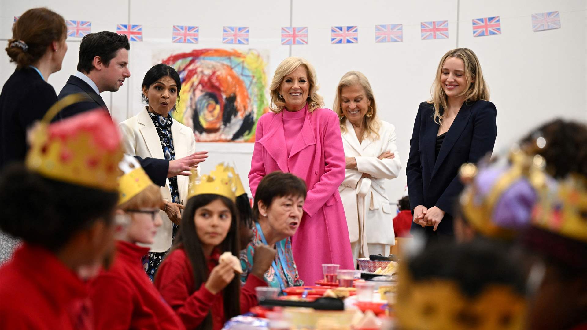 Jill Biden visits London ahead of King Charles' coronation