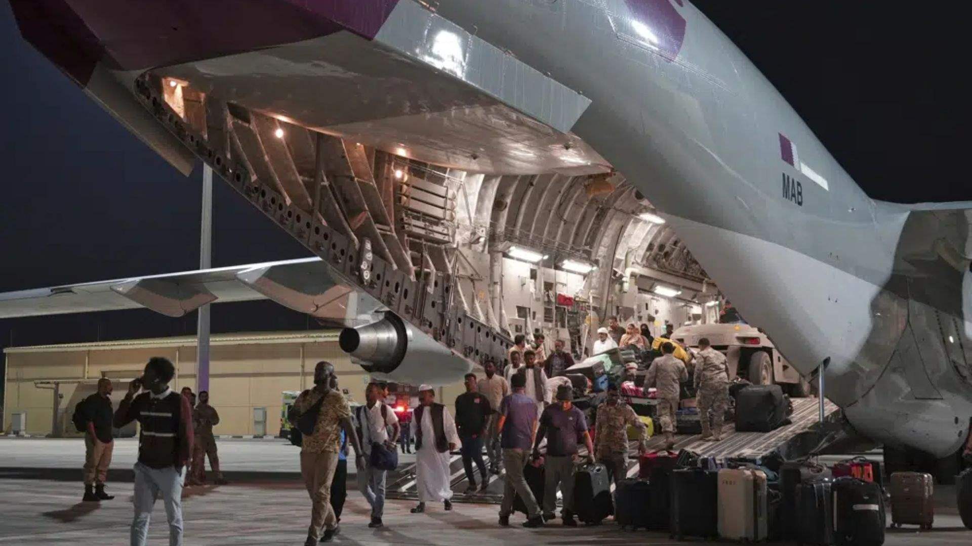 Qatar flies aid into Sudan, airlifts evacuees amid fighting