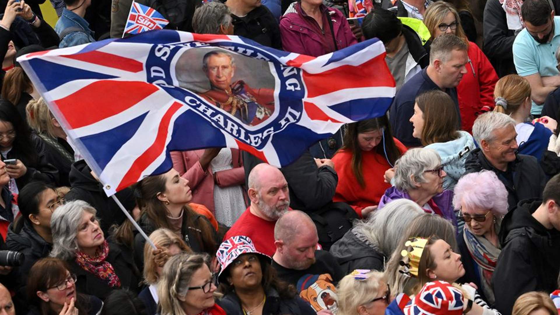Crowds gather in London for moment in history as King Charles is crowned