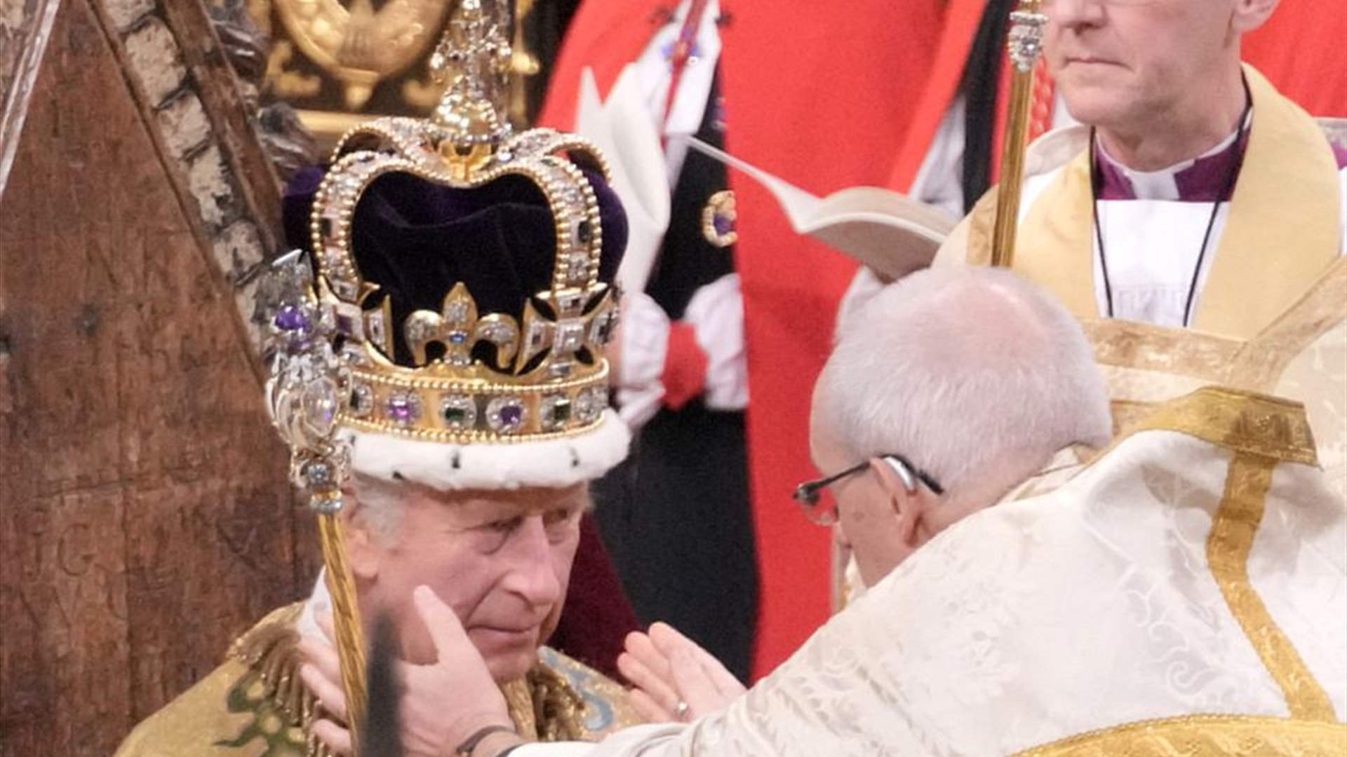 King Charles III crowned at London's Westminster Abbey