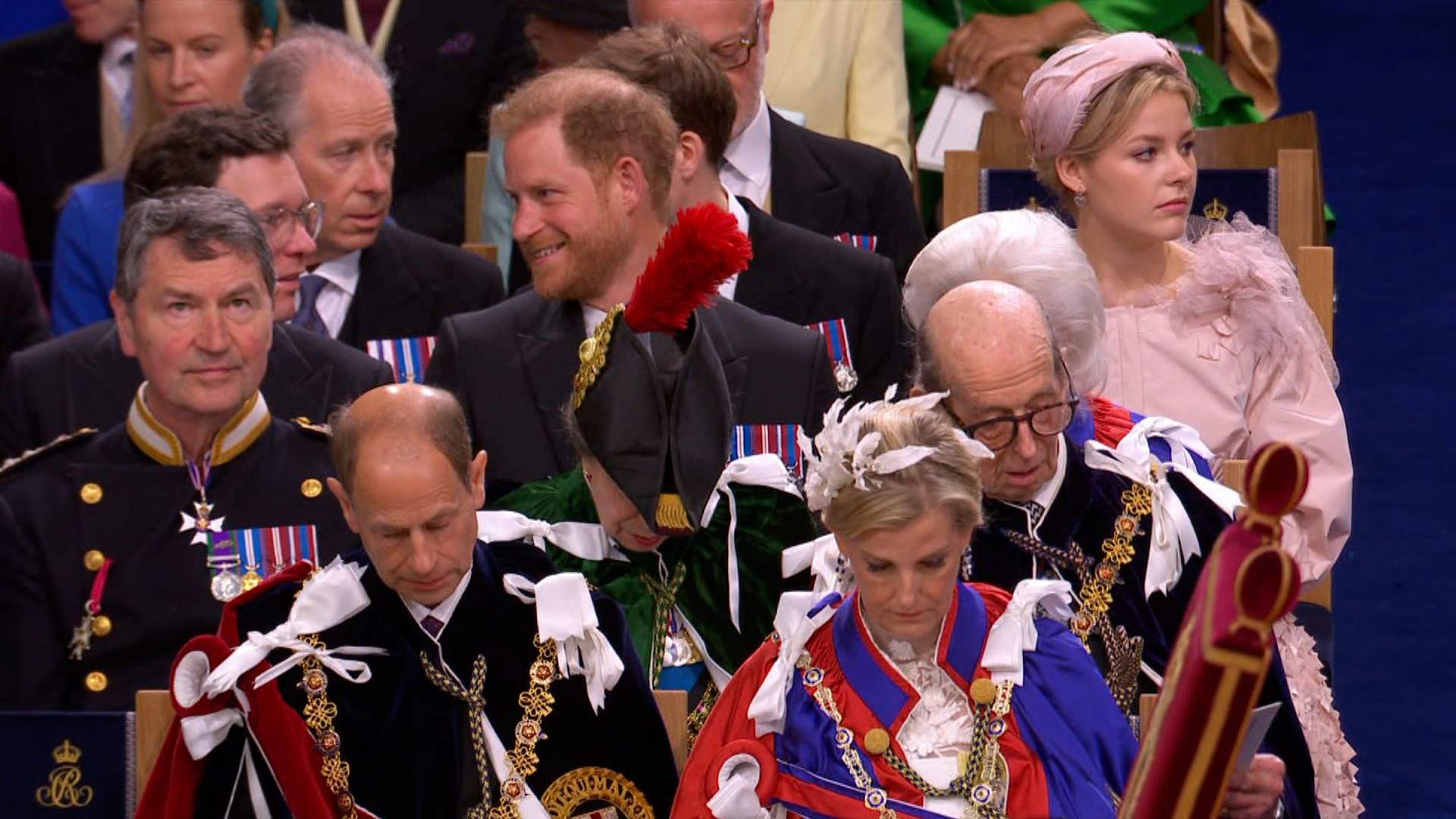 Prince Harry an odd man out at father’s coronation spectacle