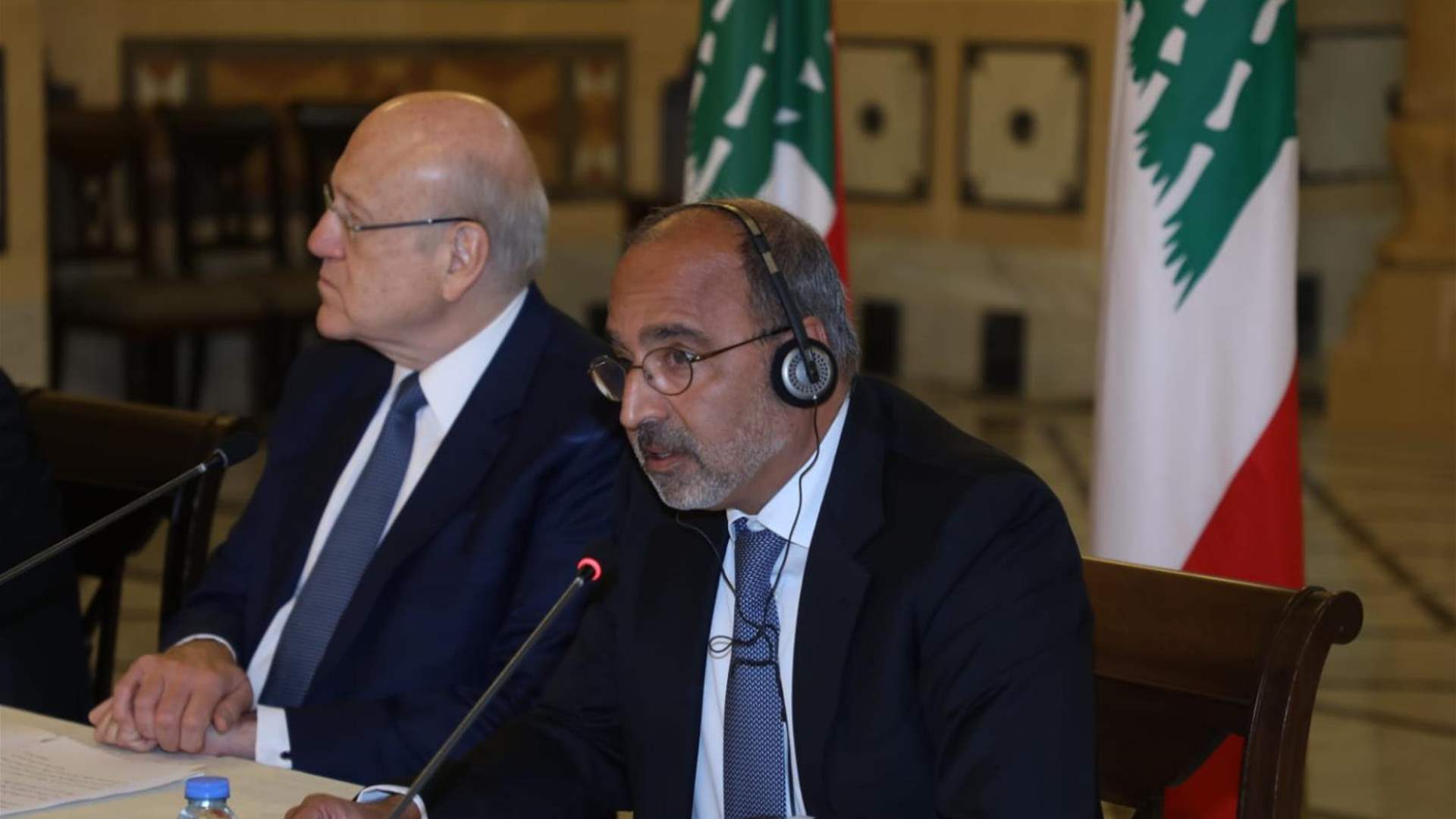 Lebanese Prime Minister and UN Coordinator discuss Syrian refugee crisis