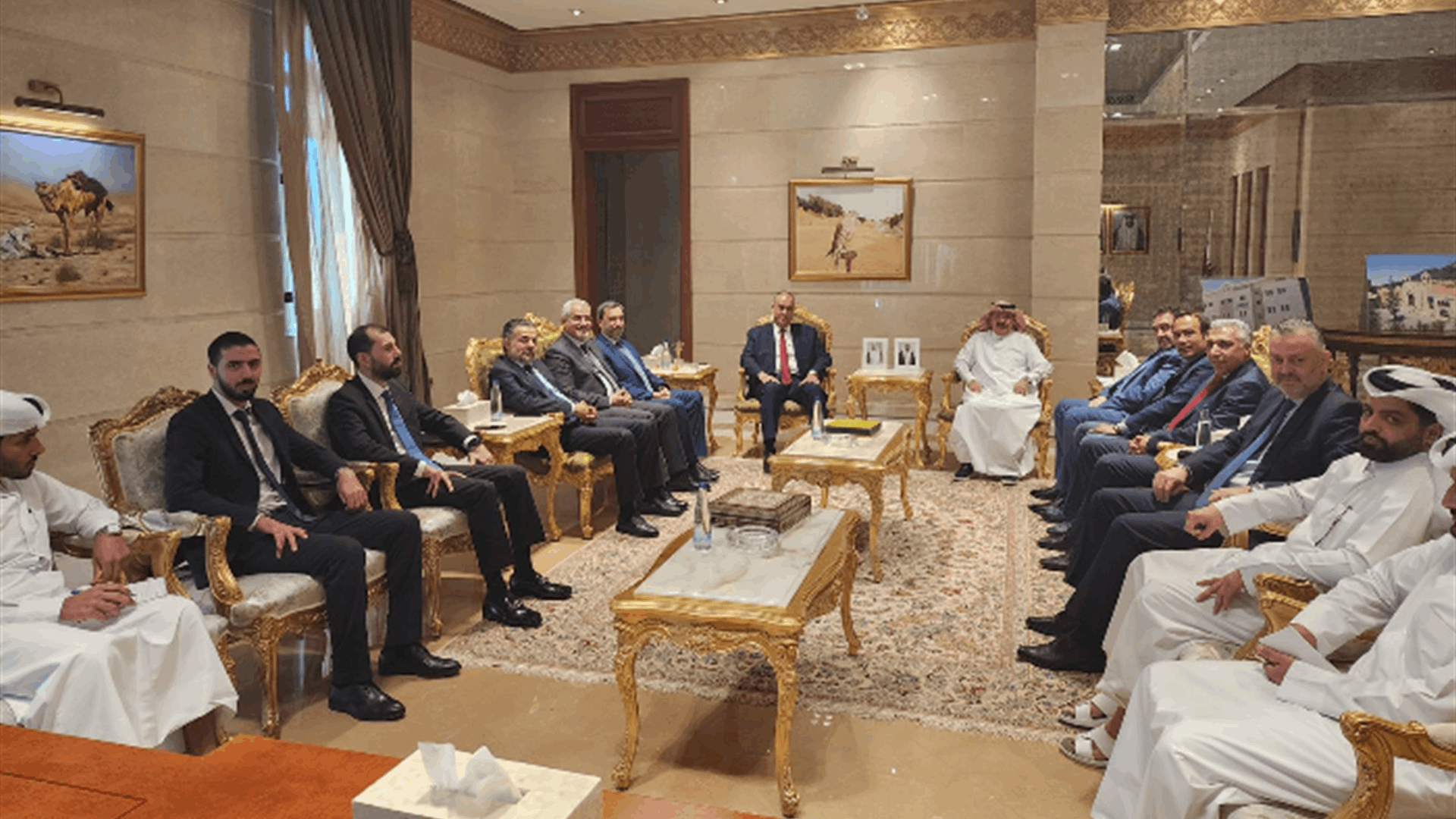 "الاعتدال الوطني" و"اللقاء النيابي المستقل" عرضا مع السفير القطري للمستجدات