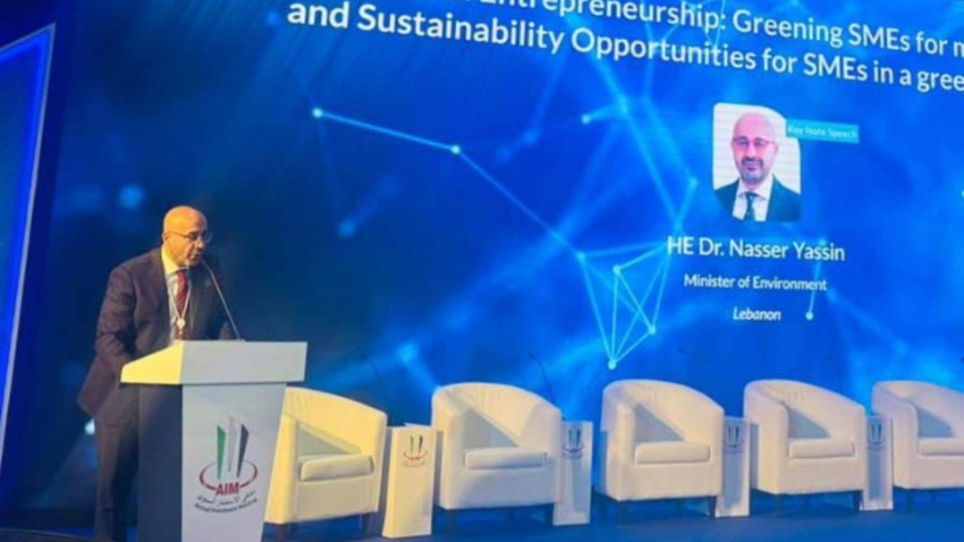 Lebanon&#39;s Environment Minister stresses necessity of investing in green economy