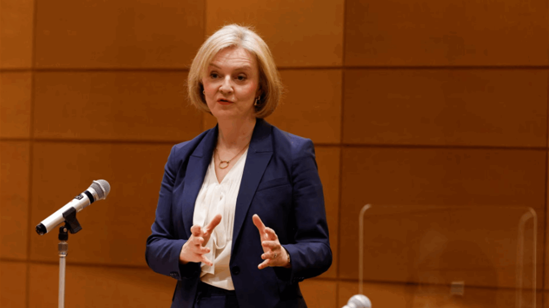British ex-premier Truss to visit Taiwan next week