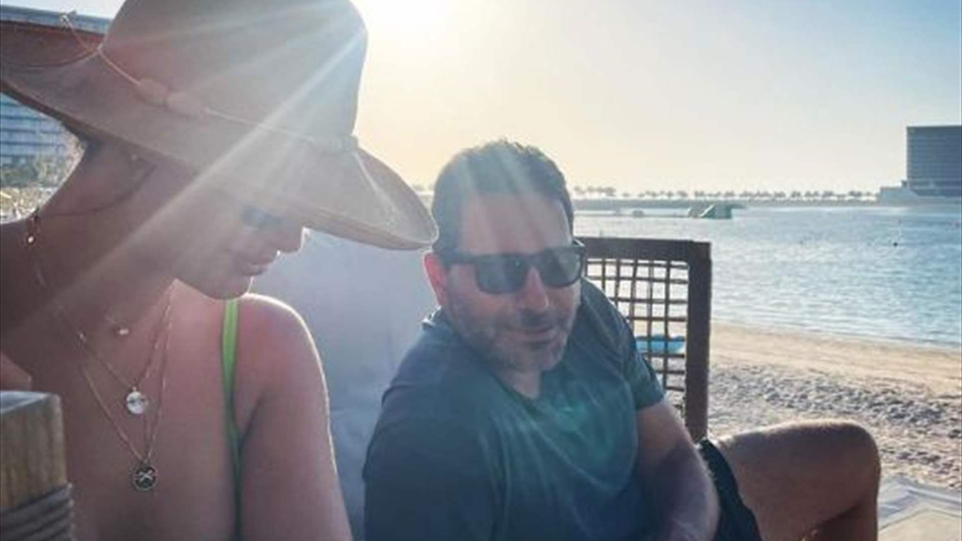 ريم السعيدي بوجهٍ منتفخ... وزوجها وسام بريدي يعلّق بطرافة: &quot;فاقع فيكِ الغاز؟&quot;