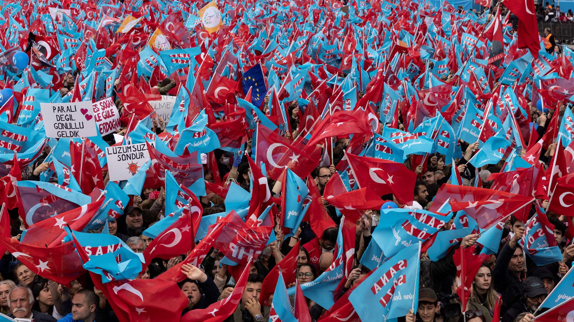 Campaigning in Turkey’s pivotal elections nearing end