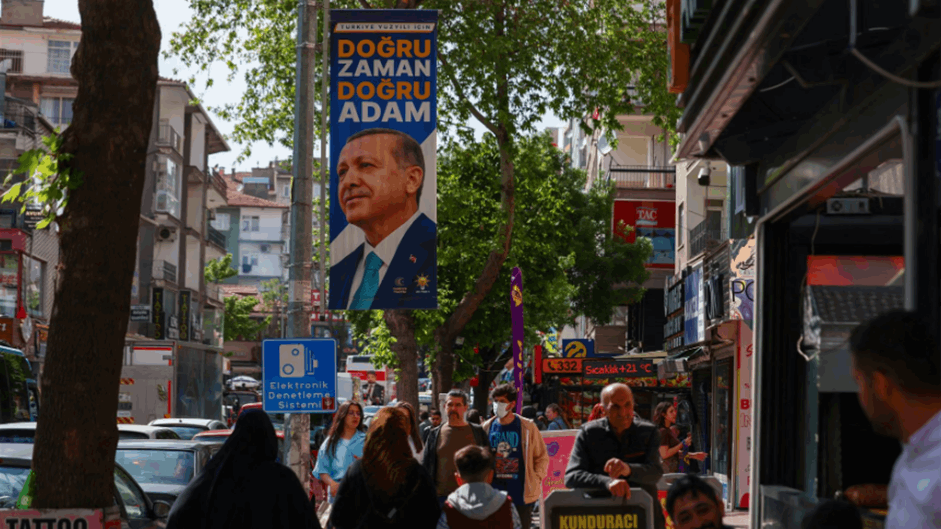 On final day of campaign, Erdogan accuses Turkish opposition of working with Biden