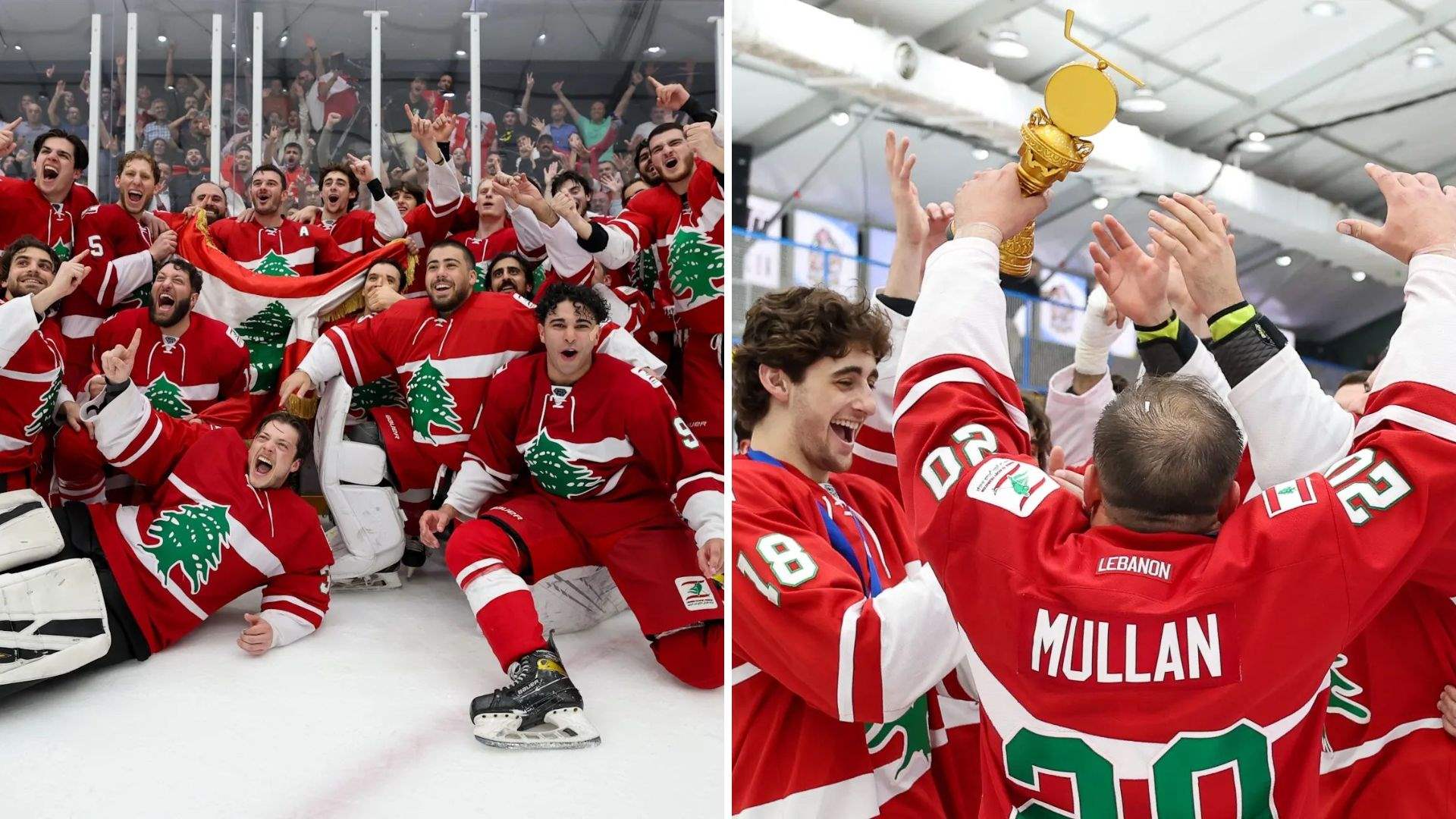 Lebanon dominates Arab Cup of Ice Hockey, triumphing in the final