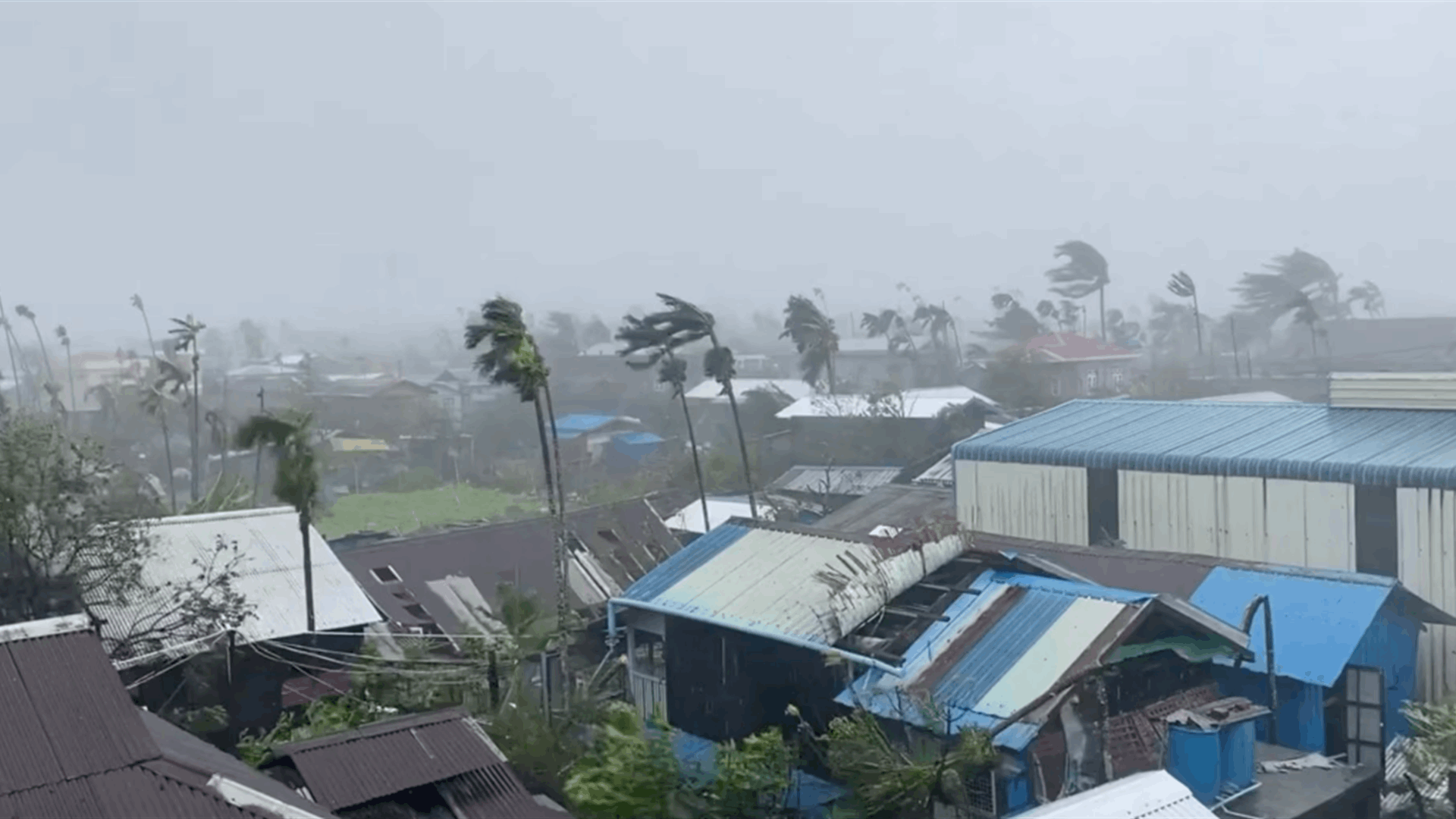 At least three killed as powerful storm batters Myanmar