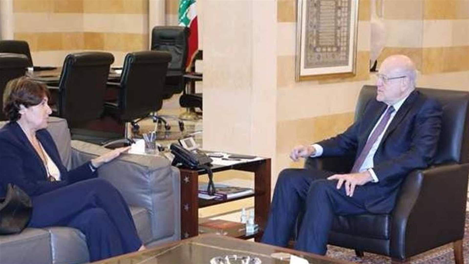 لقاء بين ميقاتي وغريو 