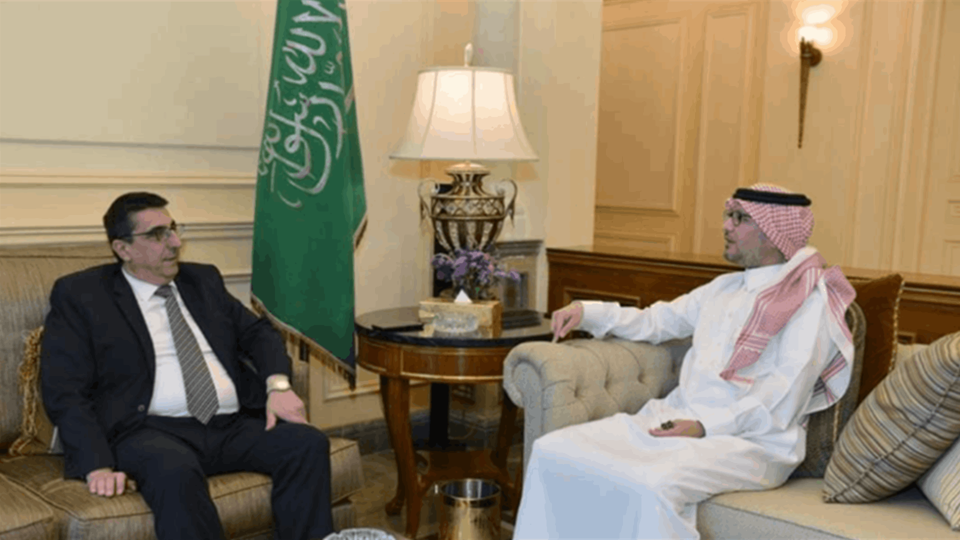 Saudi Ambassador and Social Affairs Minister discuss regional developments and social initiatives