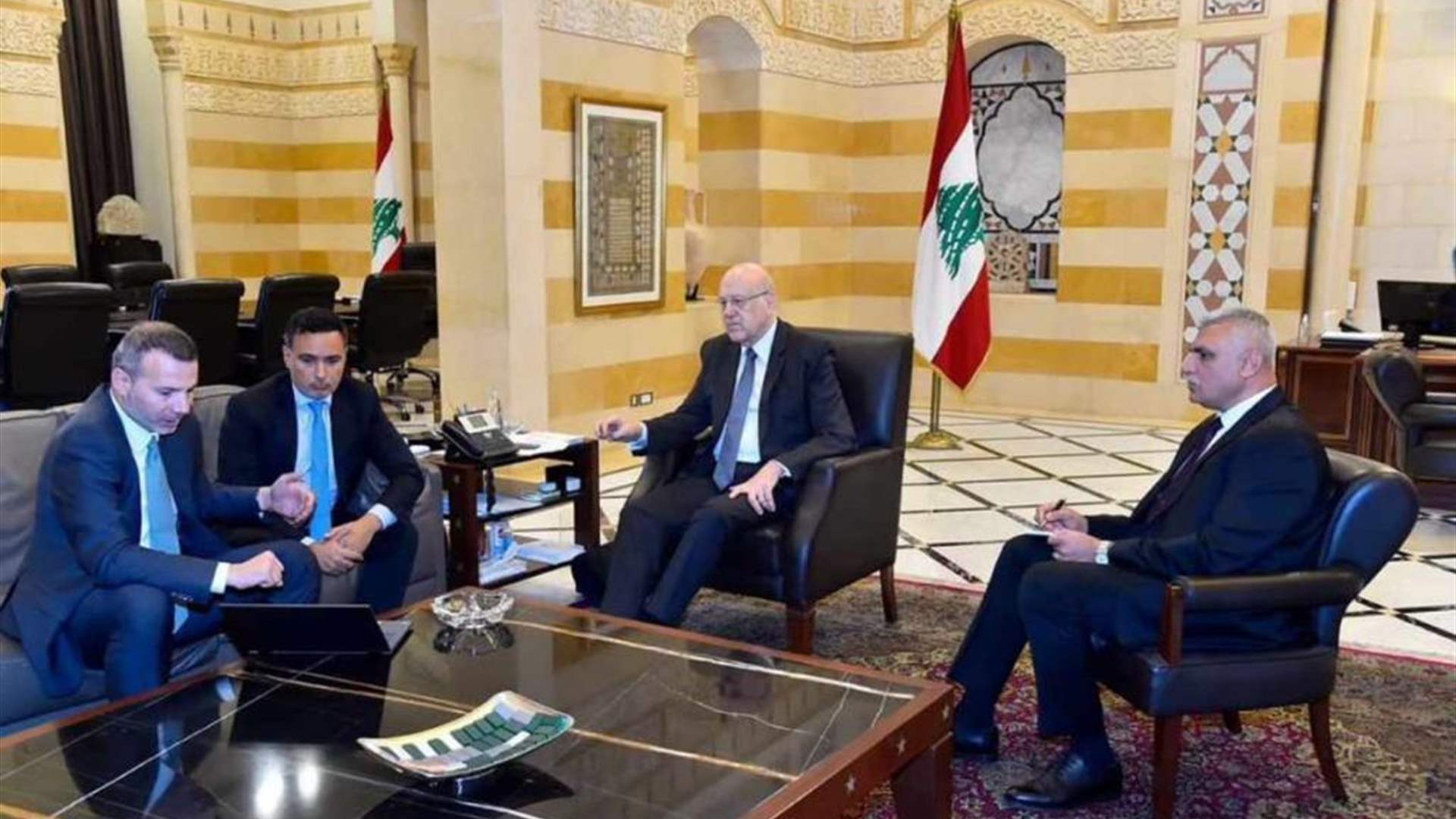 إجتماع بين ميقاتي شقير و"إيدال"