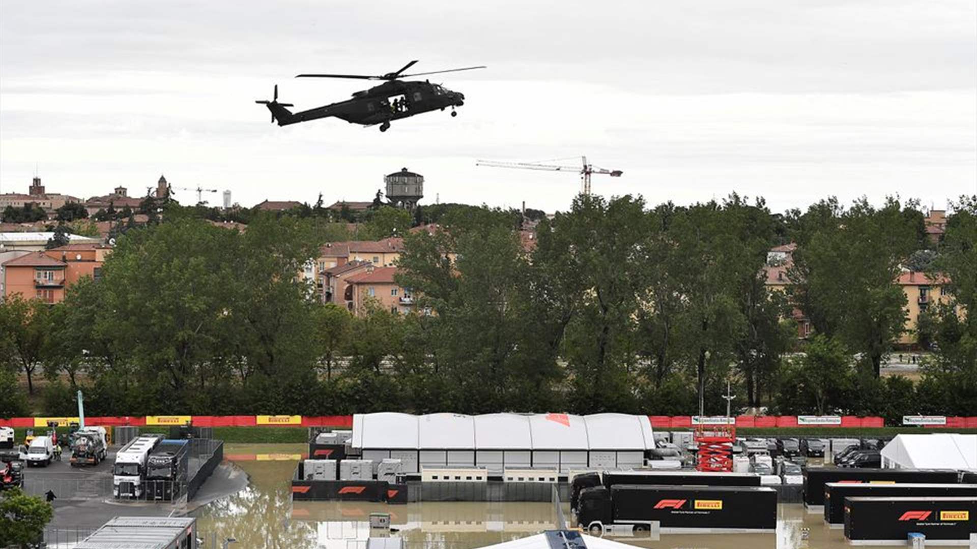 Nine dead in northern Italy floods, Formula One race called off