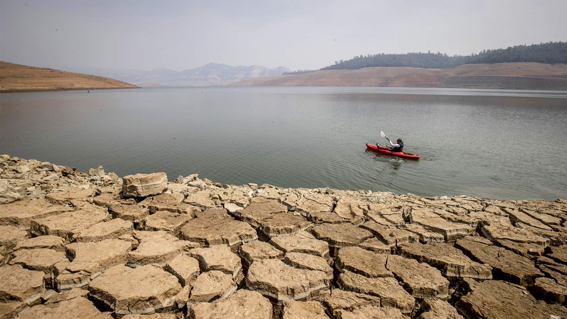More than half of the world's large lakes are drying up, study finds
