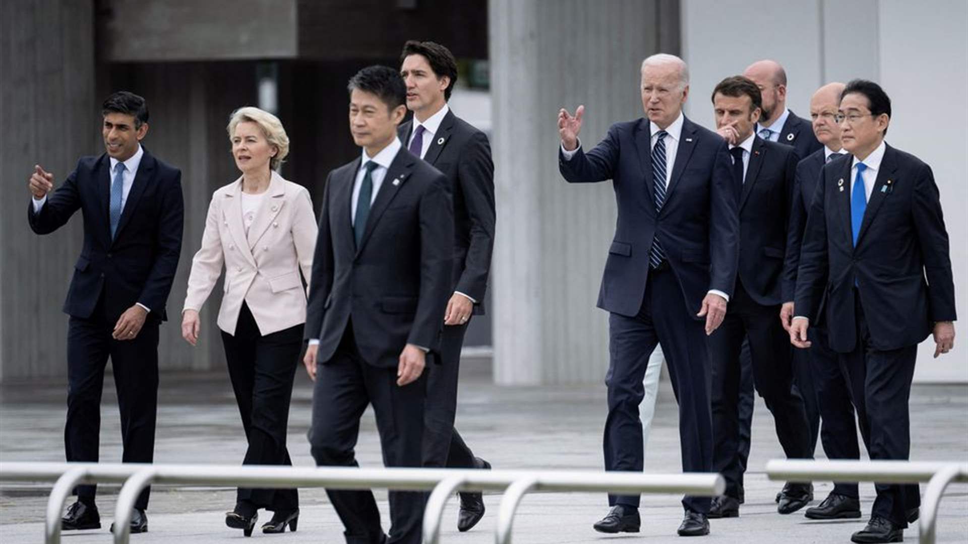 G7 leaders' statement: Ukraine has budget support for 2023 and early 2024