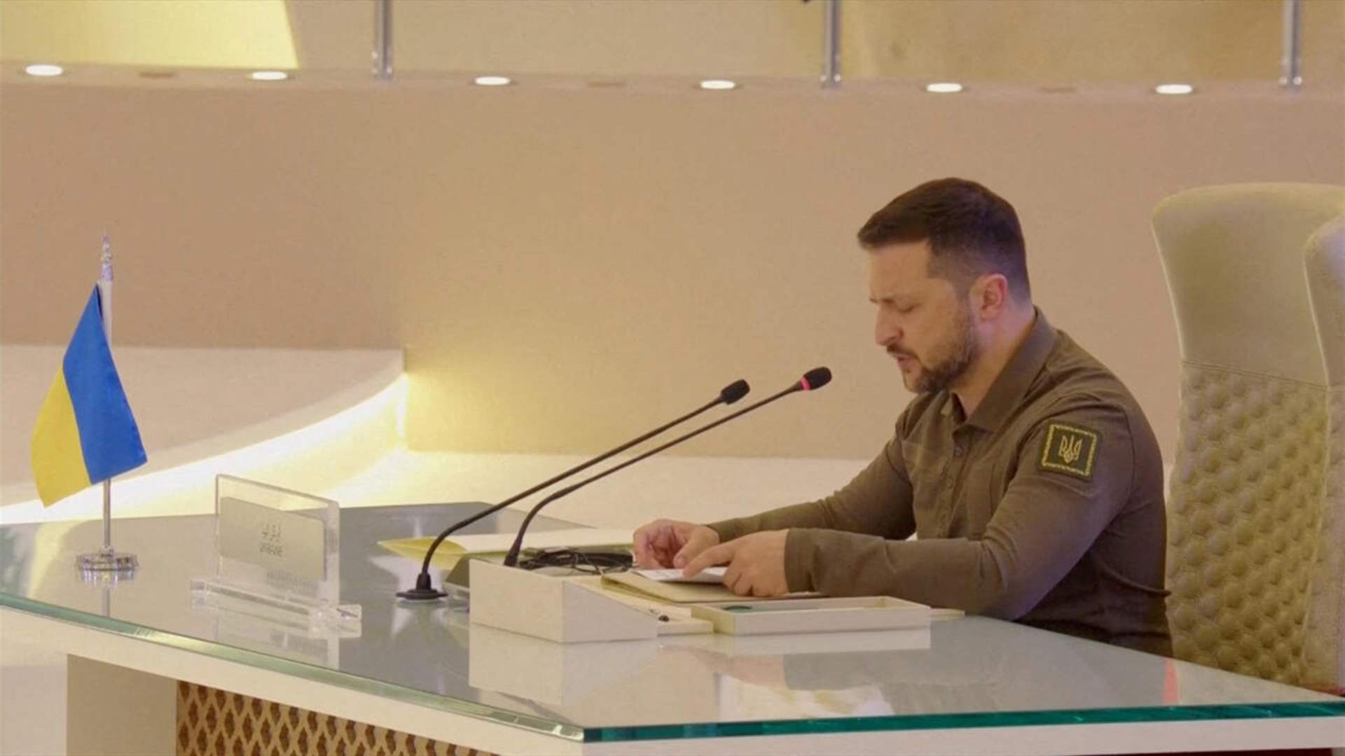 الرئيس الأوكراني يدعو زعماء دول عربية لتغيير موقفهم من تصرفات روسيا