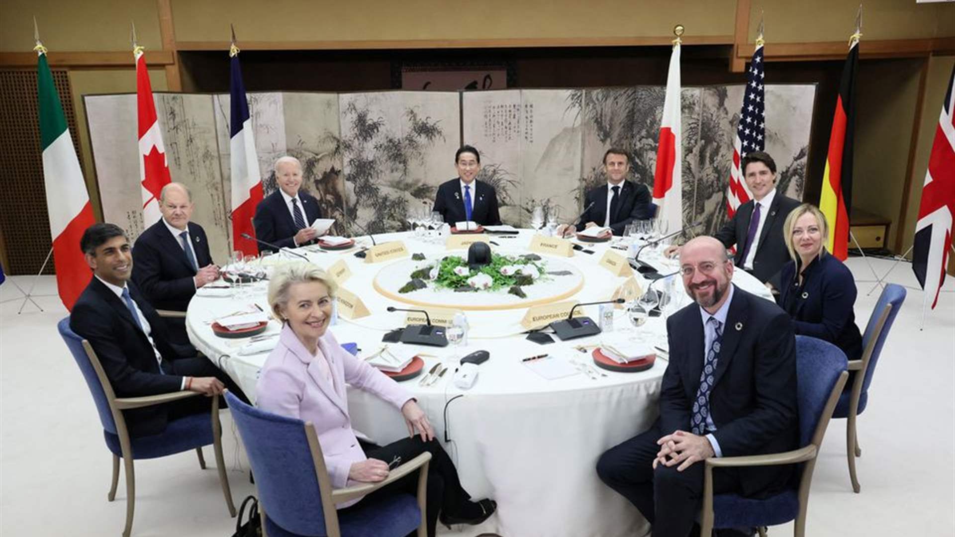 G7 leaders agree to new initiative to fight economic coercion