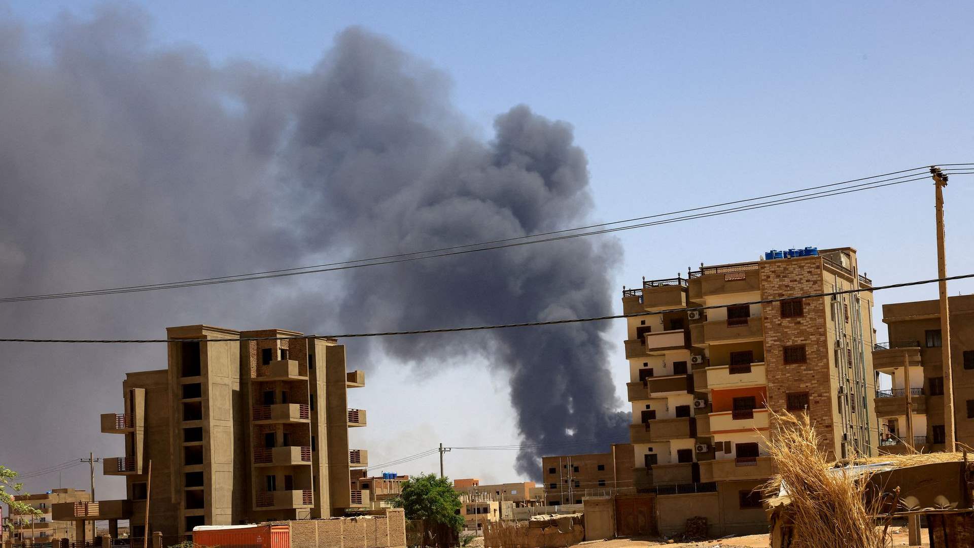 Air strikes hit Khartoum's outskirts as Sudan's war enters sixth week