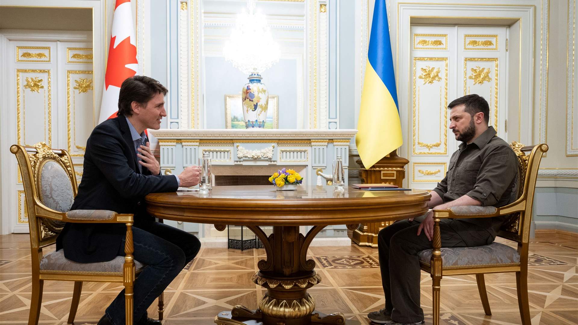 Zelenskiy discussed cooperation in security, defense with Canada's PM