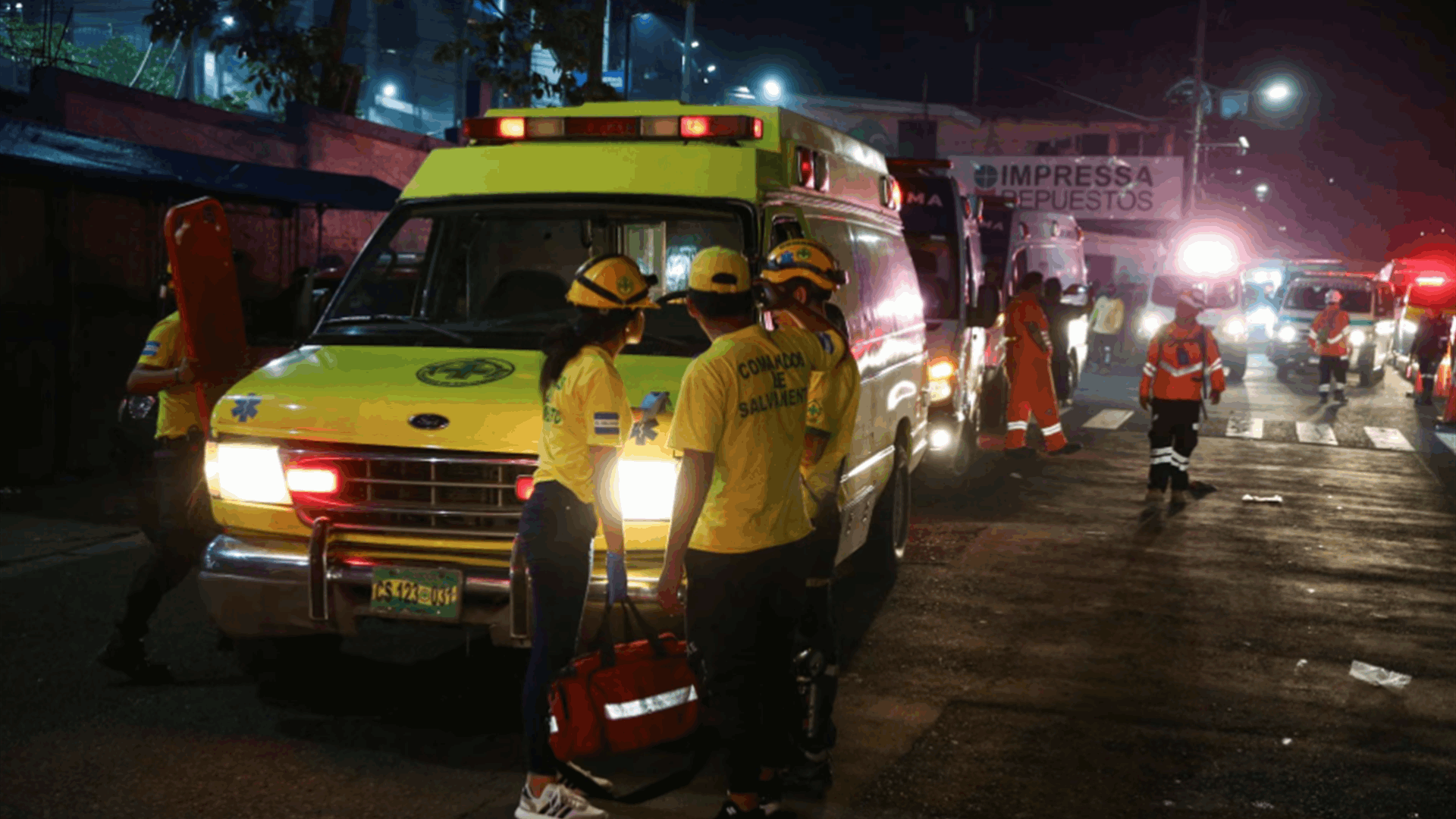 At least 12 dead in stampede at El Salvador soccer stadium