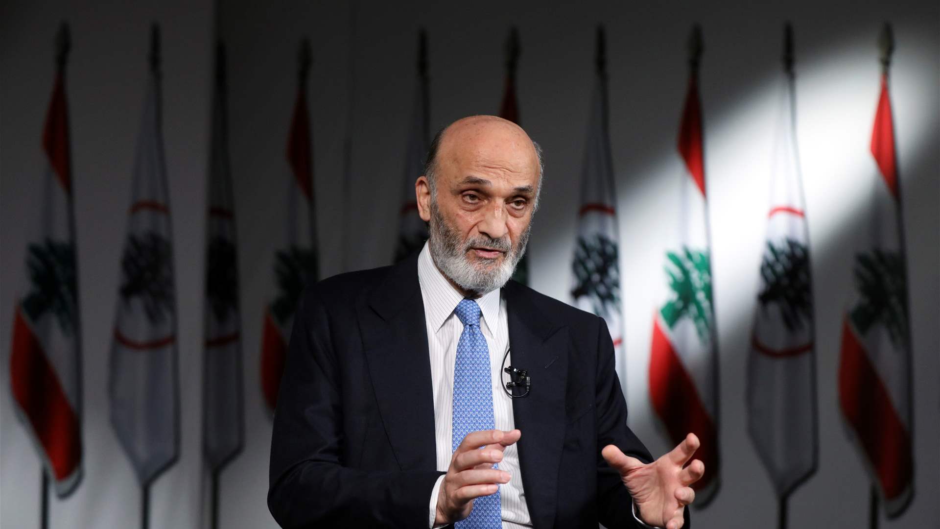 Geagea criticizes &#39;resistance&#39; axis, FPM for &#39;irresponsible handling&#39; of BDL&#39;s issue