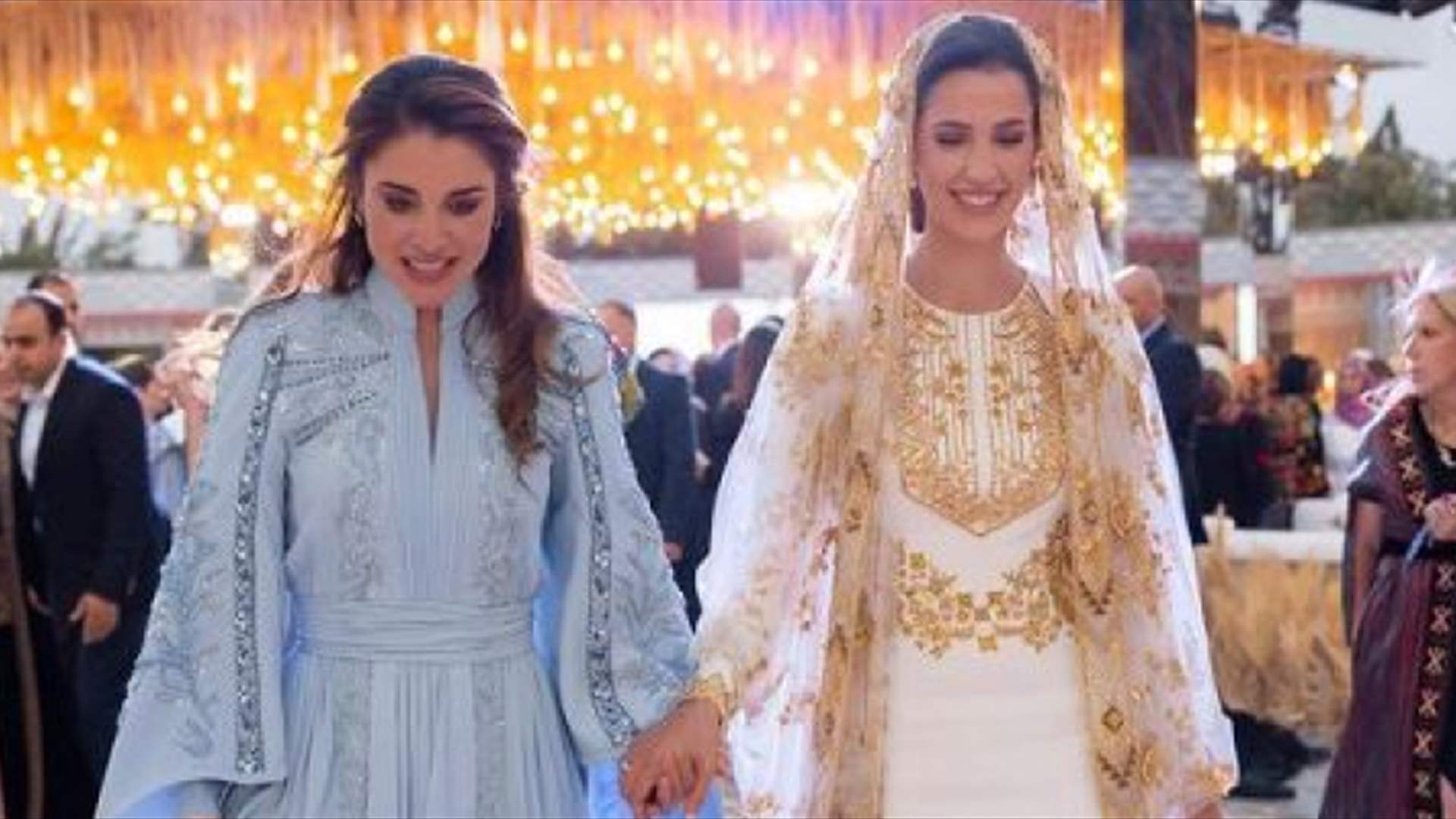 الملكة رانيا تنشر صوراً من حفل حنّاء عروس ابنها الأمير الحسين: &quot;اليوم بنفرح بأحلى رجوة&quot;