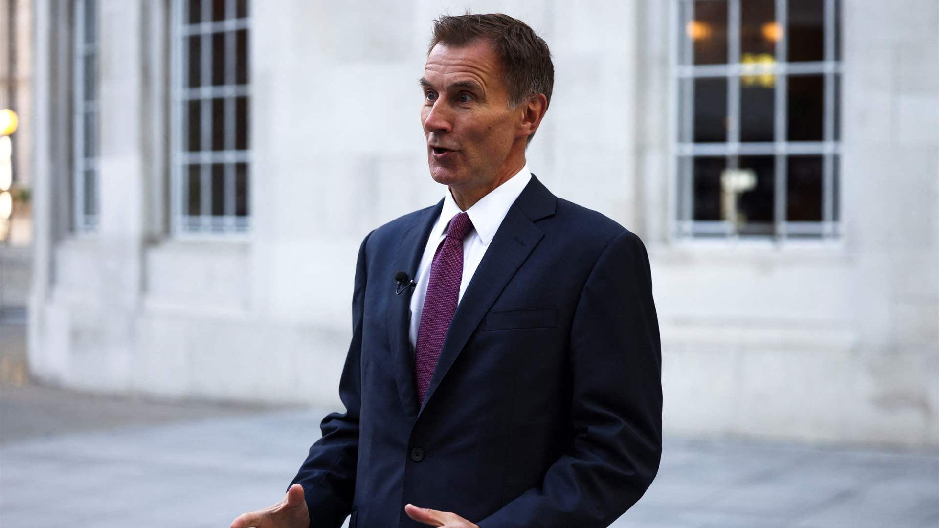 UK finance minister: We must stick to plan to get inflation down