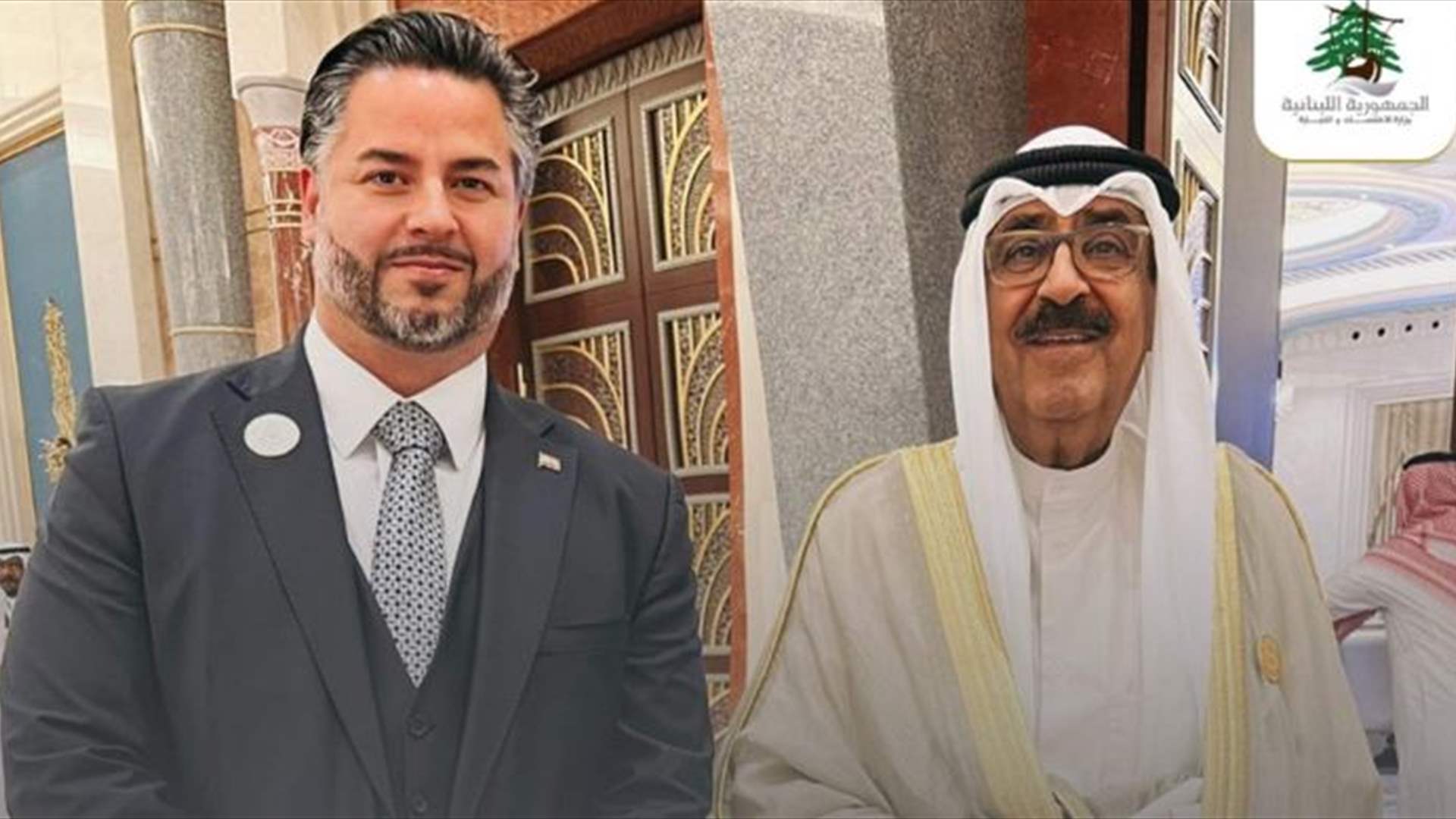 Compassionate meeting: Economy Minister and Kuwaiti Crown Prince discuss strong bilateral bonds