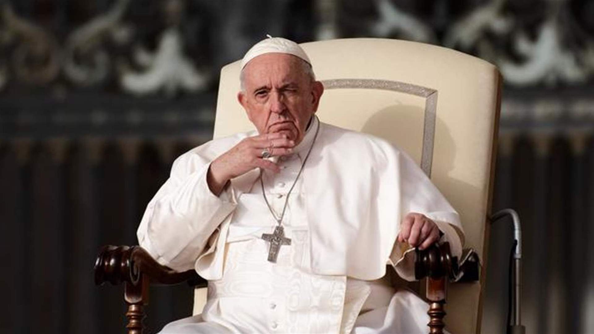 البابا فرنسيس مصاب بحمى وألغى برنامجه لصباح الجمعة