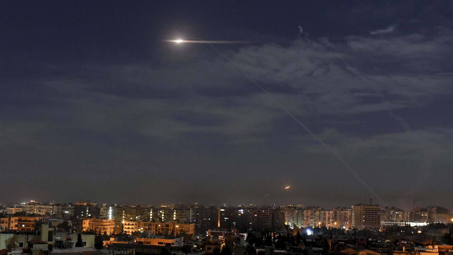 Syria says Israeli missiles target sites near Damascus