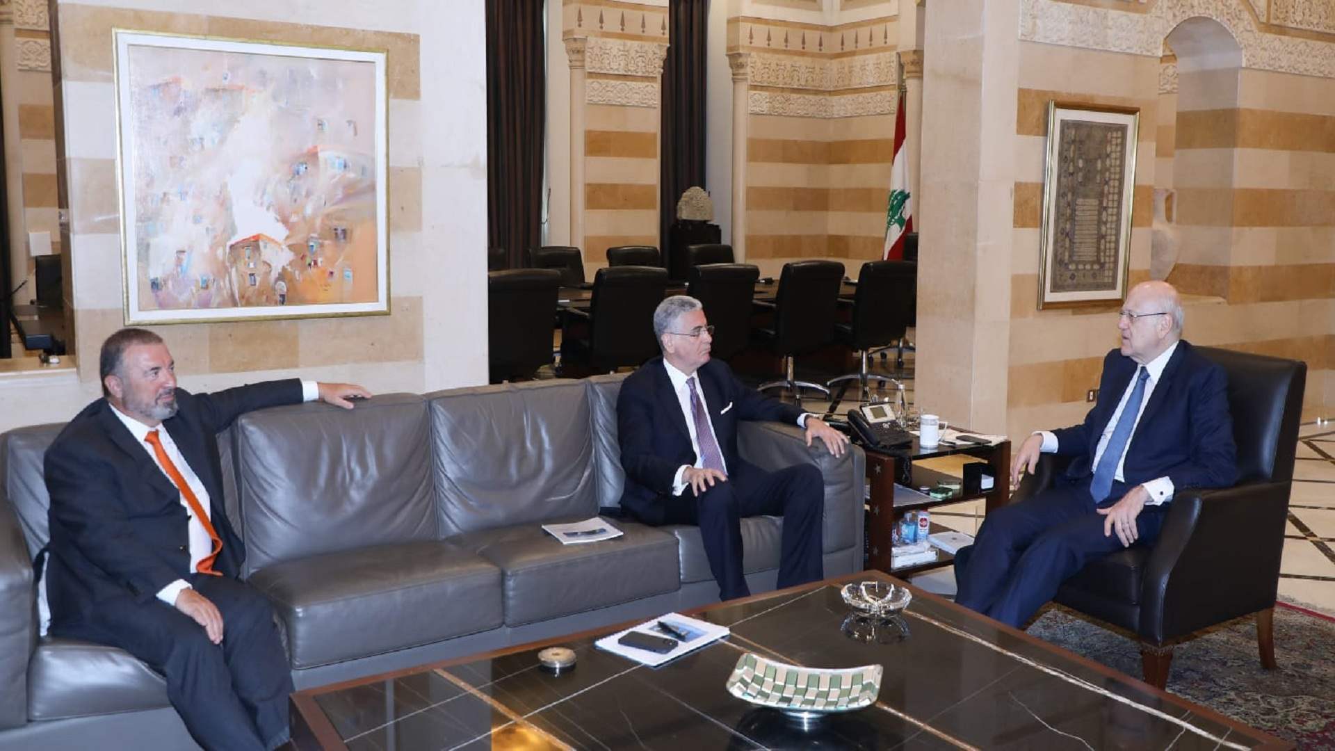 Belhaj after meeting Mikati: We are in process of financing significant project related to sustainable agriculture