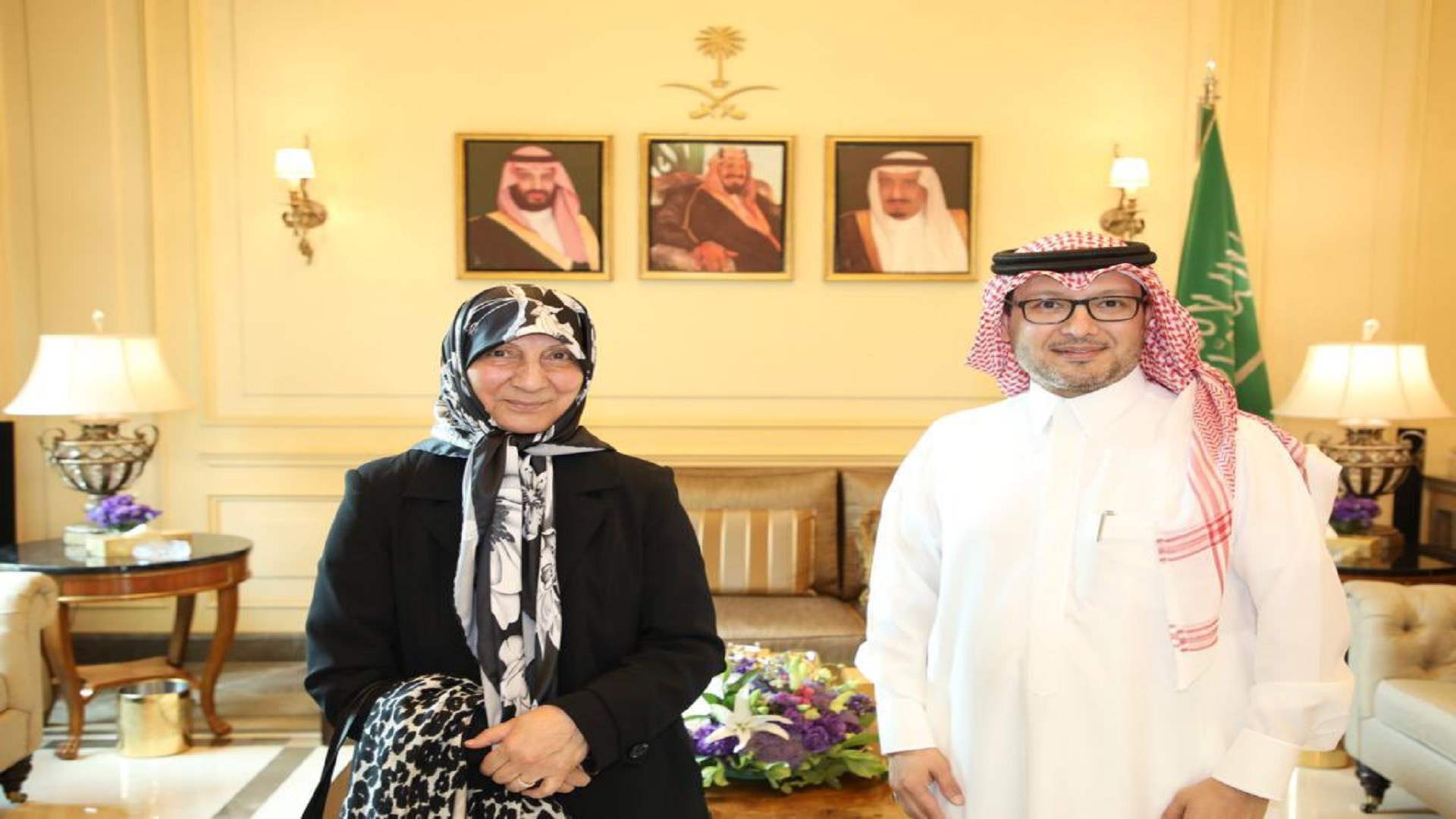 البخاري التقى رباب الصدر: العلامة موسى الصدر اتخذ من الحوار نهجاً