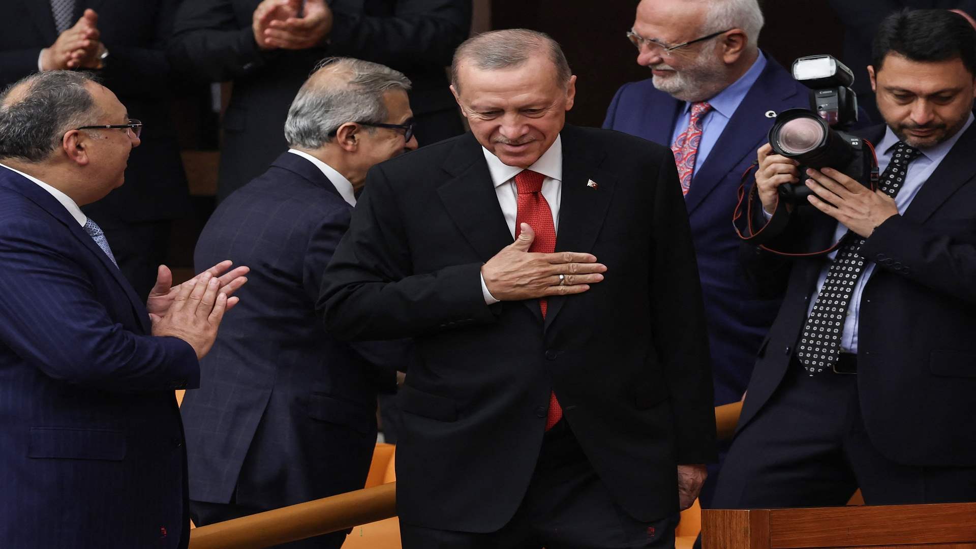 تنصيب إردوغان رئيسا لولاية ثالثة في تركيا