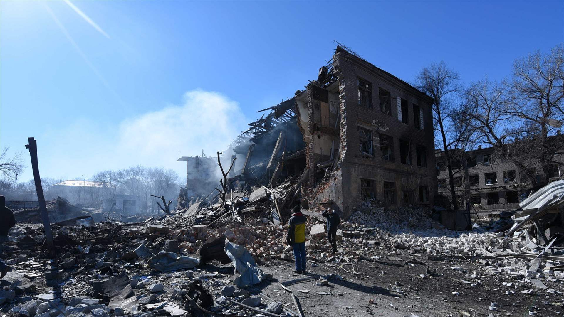 عشرون جريحا في قصف جوي لأحد أحياء مدينة دنيبرو الأوكرانية