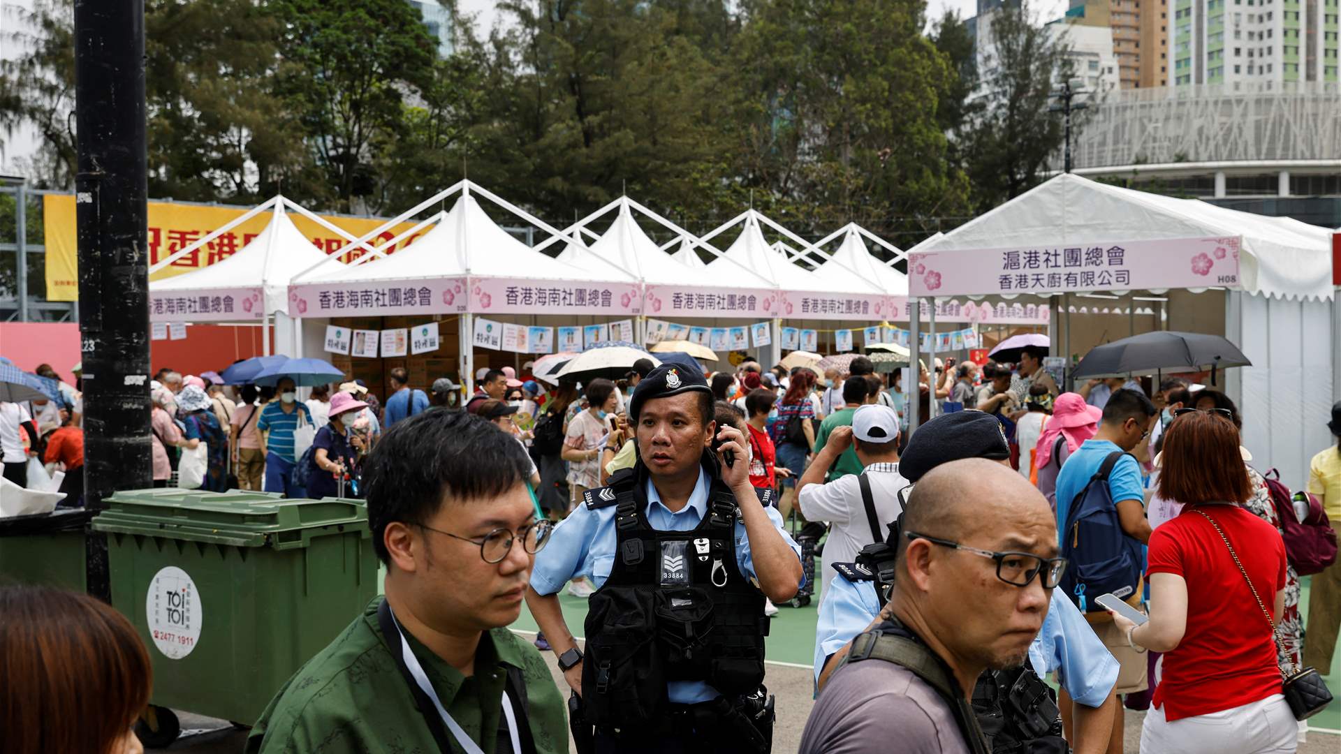 Scores detained in Hong Kong on Tiananmen crackdown anniversary