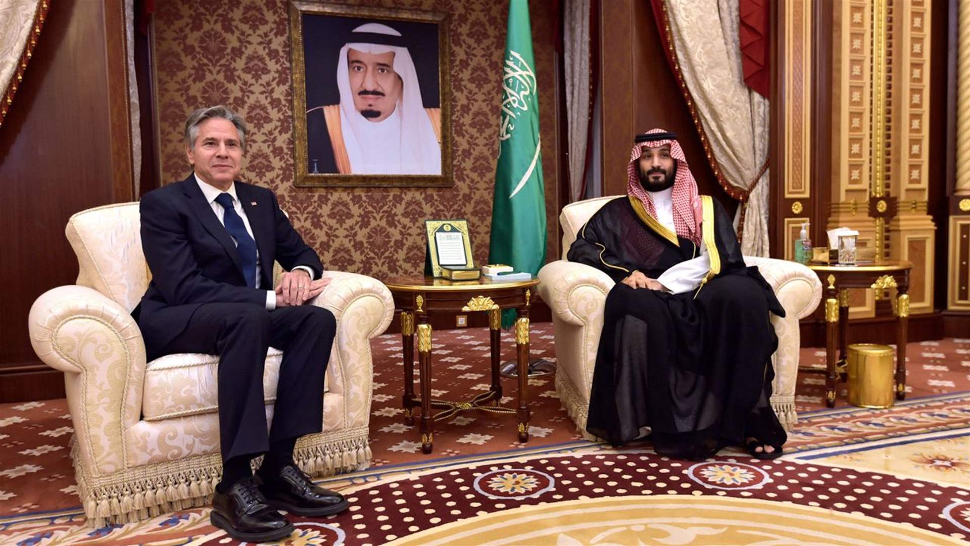 Diplomatic encounters: Blinken and Bin Salman discuss regional issues in Jeddah