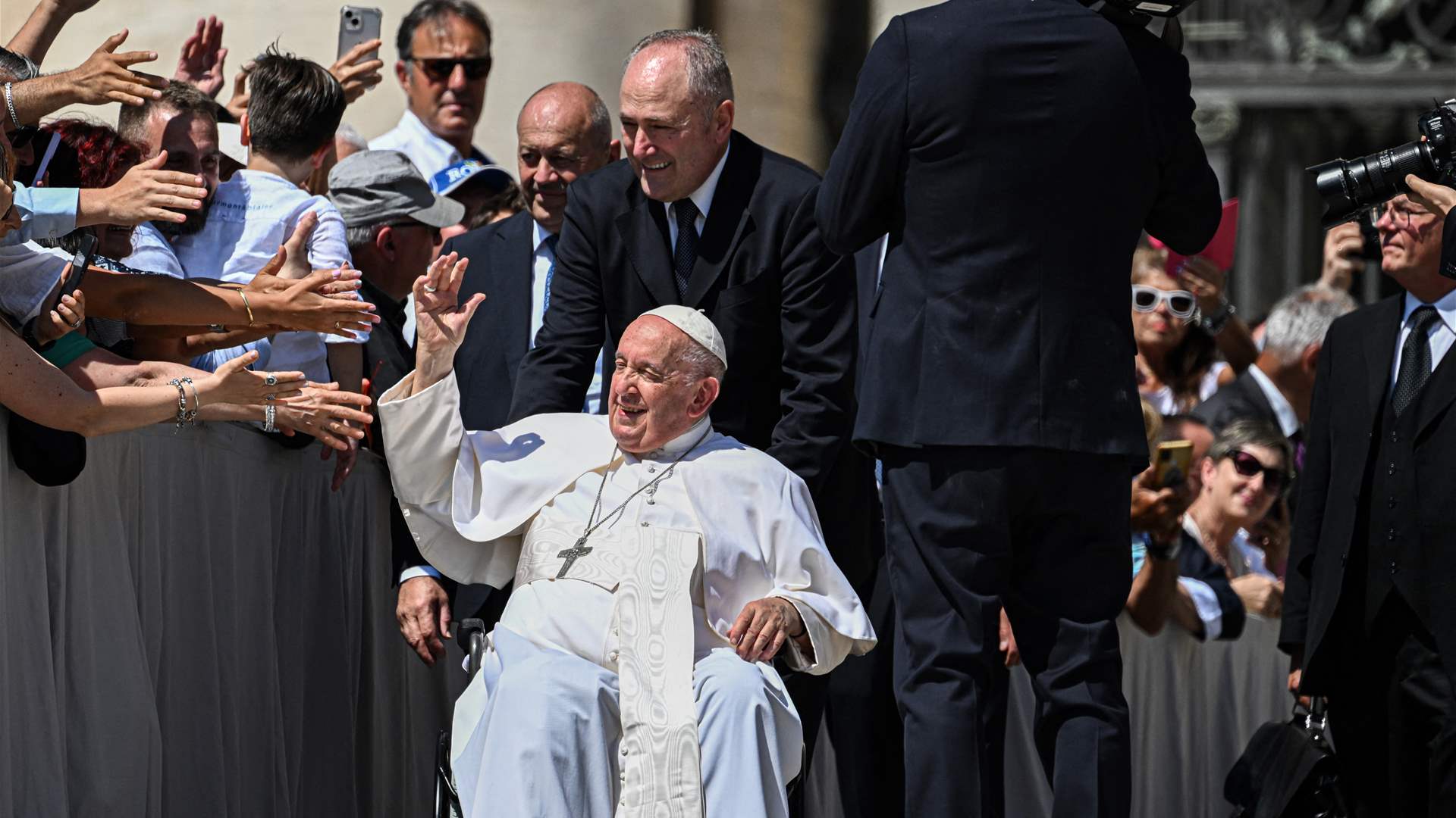 إلغاء لقاءات البابا فرنسيس مع الجمهور حتى 18 حزيران