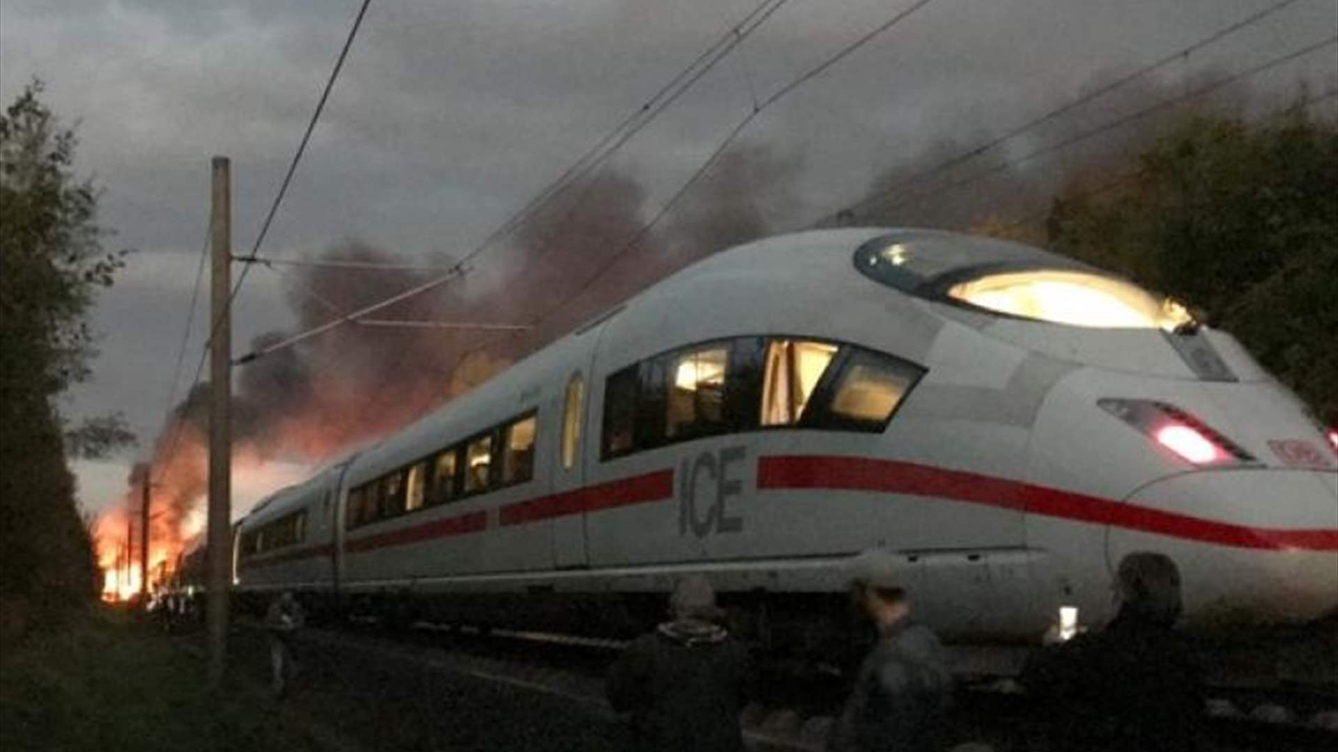 إخلاء 200 راكب من على متن قطار في النمسا إثر حريق